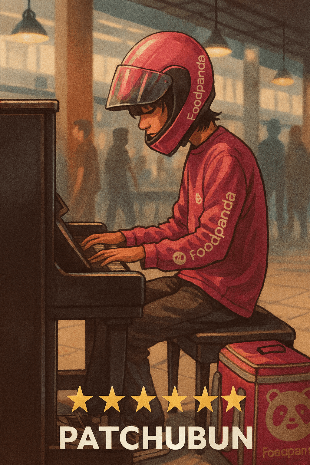 Patchubun: el pianista asiático que convierte estaciones en escenarios